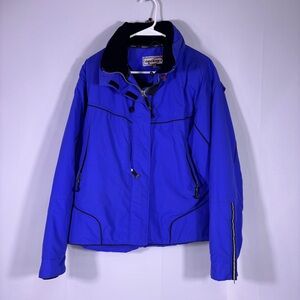 Obermeyer Vibrant Blue Insulated Ski or Snowboard Jacket Size XL or XXL